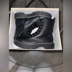 Sincerely Jules black combat boots